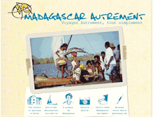Tablet Screenshot of madagascarautrement.com
